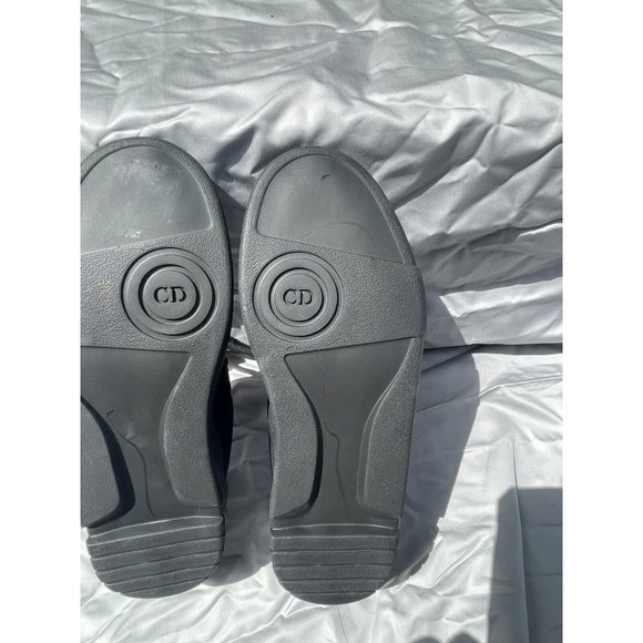 Dior Homme Black Canvas And Leather B17 Mens Sneakers Size 39. Retail $1200!! main image 8